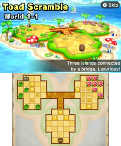 World 1-1 from Mario Party: Star Rush