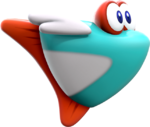Custom render of Anglefish from Super Mario Bros. Wonder
