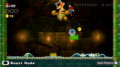 A fight against Boom Boom in New Super Mario Bros. U in Sparkling Waters