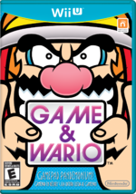 North American box cover for Game & Wario