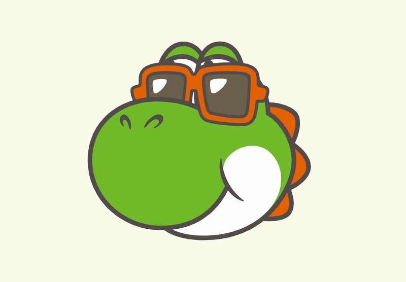 File:Hello, Yoshi Sunglasses.png