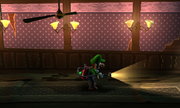 Hiders playing a finding game with Luigi.