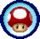 Mushroom Cup emblem.