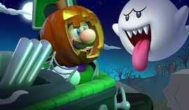 Boo Fortress course icon from Mario Kart Live: Home Circuit