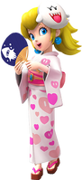 Peach (Yukata) from Mario Kart Tour