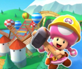 The course icon of the R/T variant with Builder Toadette