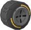 The Std_BlackSilver tires from Mario Kart Tour