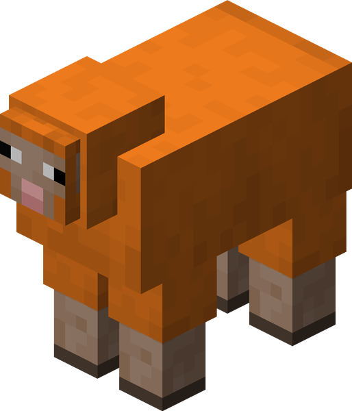 File:Minecraft Sheep Orange.png