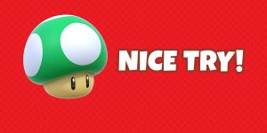 Picture shown at the end of Minor threats of the Mushroom Kingdom trivia quiz after answering zero to two questions correctly