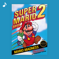 Cover image for the Top tracks playlist from Super Mario Bros. 2 on Nintendo Music