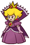 Early design of the Shadow Queen possessing Princess Peach