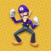 Waluigi card from a Mario Party Superstars-themed Memory Match-up activity