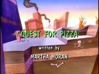 Title card of The Super Mario Bros. Super Show! episode "Quest for Pizza"