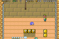 Level World-e-25 from Super Mario Advance 4: Super Mario Bros. 3