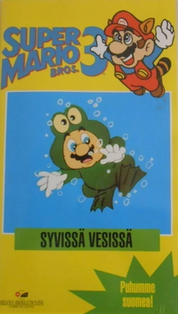 Cover of Super Mario Bros. 3: Syvissä vesissä