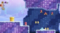 Fire Toadette in the level Condarts Away! in Super Mario Bros. Wonder