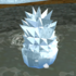 Squared screenshot of a spiky ice obstacle in Super Mario Galaxy.