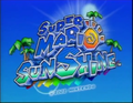 An early title screen.