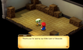 Mario talking to the elder, as seen in the Nintendo Switch remake