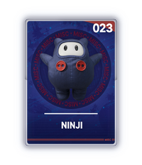 The Ninji card from The Super Mario Galaxy Movie Collectible Cards
