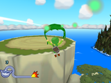 The Wind Waker in WarioWare: Smooth Moves.