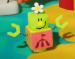 Cardstock Carnival's Blockafeller in Yoshi's Crafted World.
