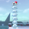 A Cat Snow Pokey in Bowser's Fury