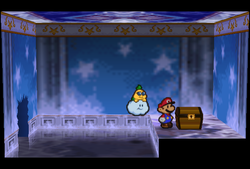 Third Treasure Chest in Crystal Palace of Paper Mario.