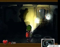 Luigi in the Bathroom (2F). This image was taken in an earlier build than the E3 version.