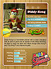 Level 1 Diddy Kong card from the Mario Super Sluggers card game