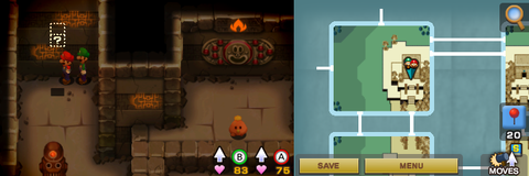 Location of the first hidden block in Oho Oasis.