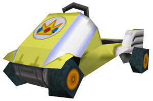 The model of the Light Tripper from Mario Kart DS