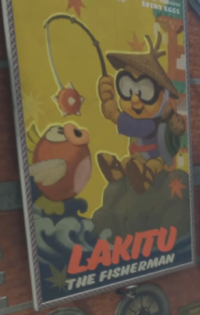 Lakitu the Fisherman in Mario Kart World