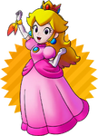 Artwork of Princess Peach in Mario & Luigi: Brothership