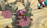 Mini Mario in use in Dozing Sands.