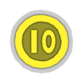 A 10-Coin icon seen in the leaf memory puzzles