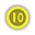 A UI icon from Paper Mario: The Origami King.