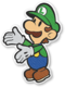 Luigi in Paper Mario: The Origami King