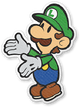 Luigi in Paper Mario: The Origami King