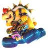 Bowser character sticker for the Mario Kart 8 Deluxe trophy in the Trophy Creator application