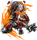 Mario character sticker for the Mario Strikers: Battle League trophy in the Trophy Creator application