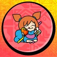 Ana, as shown in an opinion poll on several characters from WarioWare: Move It!