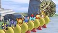 Pac-Man's taunts in Super Smash Bros. Ultimate