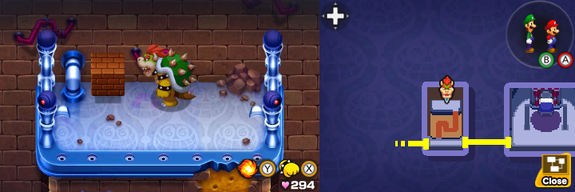 Block 41 in Peach's Castle of Mario & Luigi: Bowser's Inside Story + Bowser Jr.'s Journey.