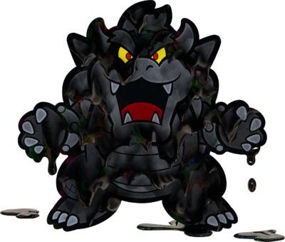 Carte Black Bowser