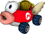 The model for Baby Mario's Cheep Charger from Mario Kart Wii