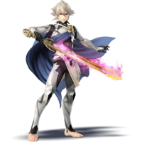 Corrin's official artwork from Super Smash Bros. for Nintendo 3DS / Wii U