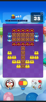 Stage 179 from Dr. Mario World