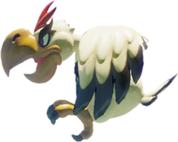 In-game model of the Evil Eagle in The Legend of Zelda: Link's Awakening for the Nintendo Switch