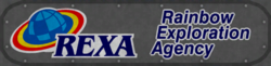 REXA/Rainbow Exploration Agency logo from Rainbow Road.